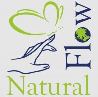 Logo firmy Natural Flow – szkolenia, dzięki którym poznasz siebie i swoje ciało