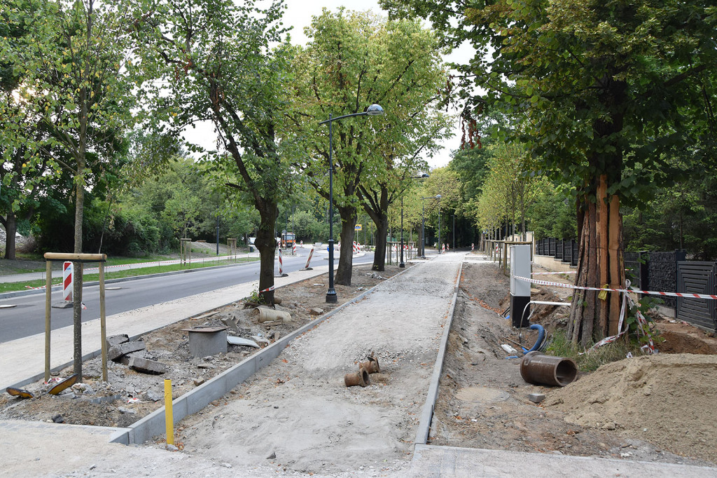 Remont ul. Haffnera Sopot - przebudowa