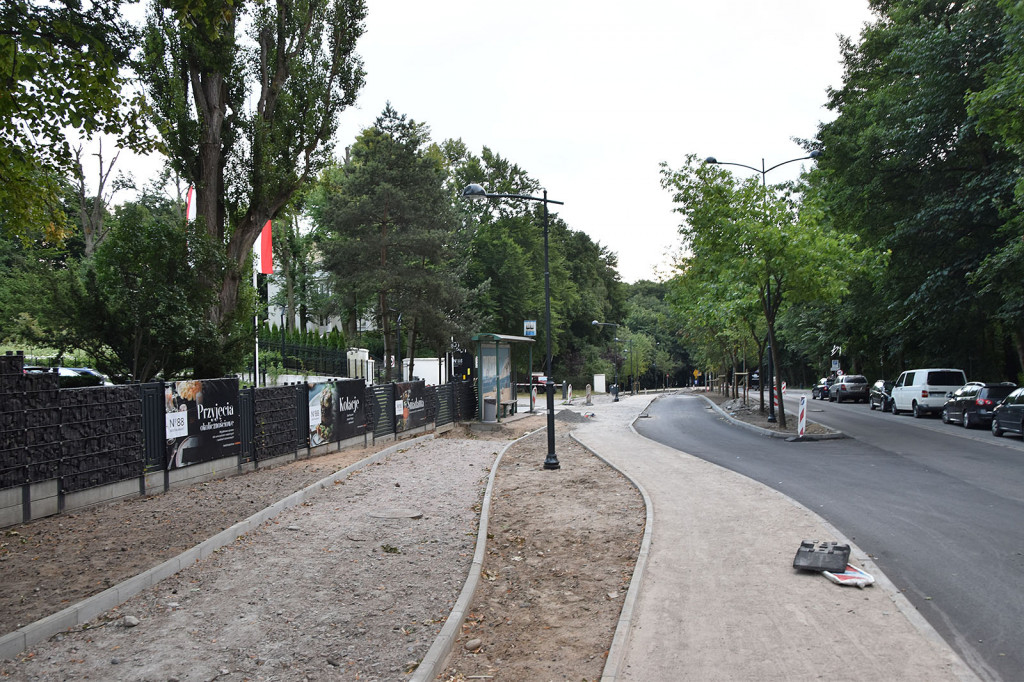 Remont ul. Haffnera Sopot - przebudowa