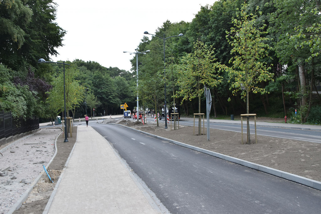 Remont ul. Haffnera Sopot - przebudowa