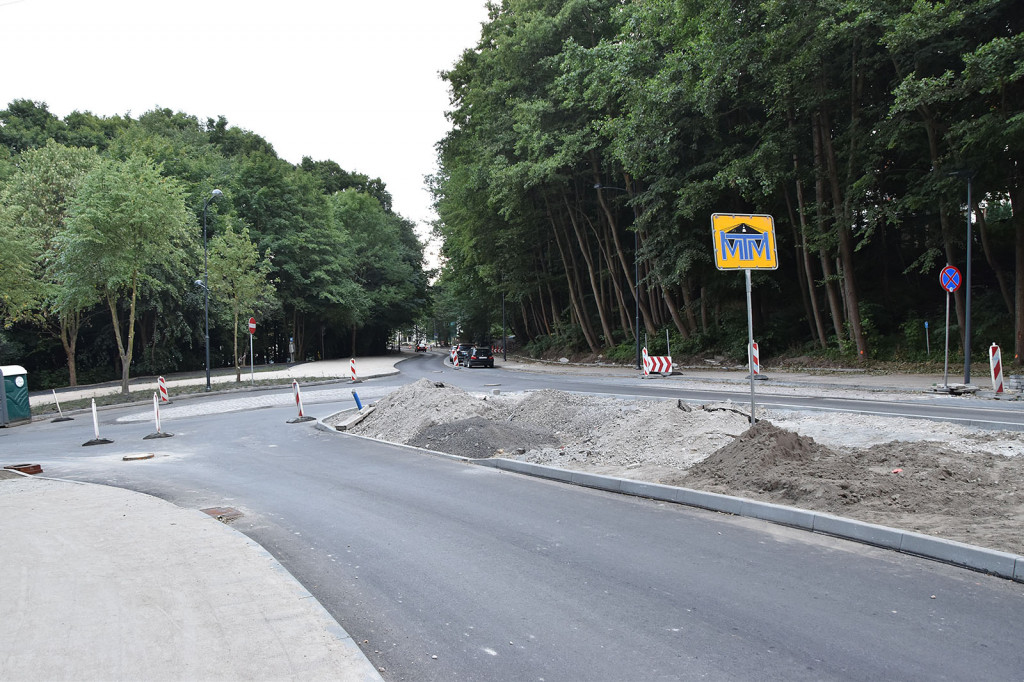 Remont ul. Haffnera Sopot - przebudowa