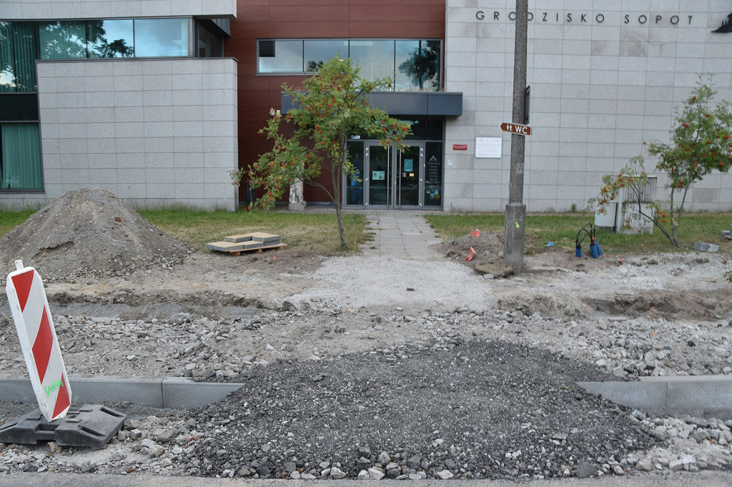 Remont ul. Haffnera Sopot - przebudowa