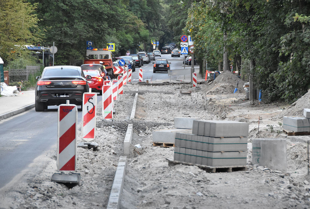 Remont ul. Haffnera Sopot - przebudowa
