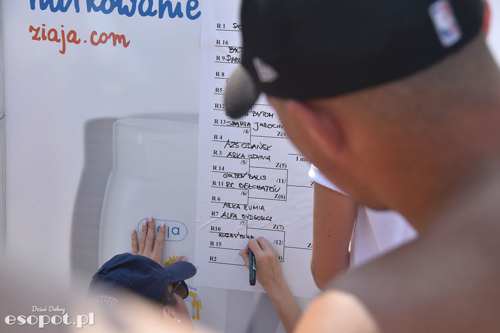 Rozgrywki Sopot Beach Rugby - Aukcja charytatywna