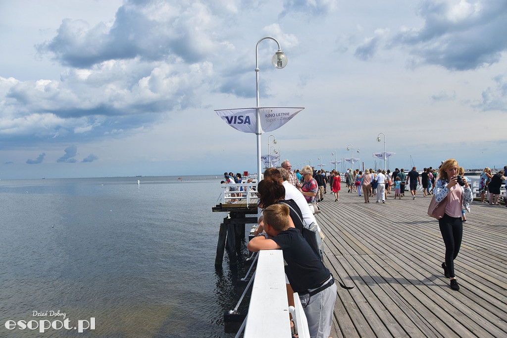 Zawody pływackie dookoła Molo - Sopot Timex Cup 2018
