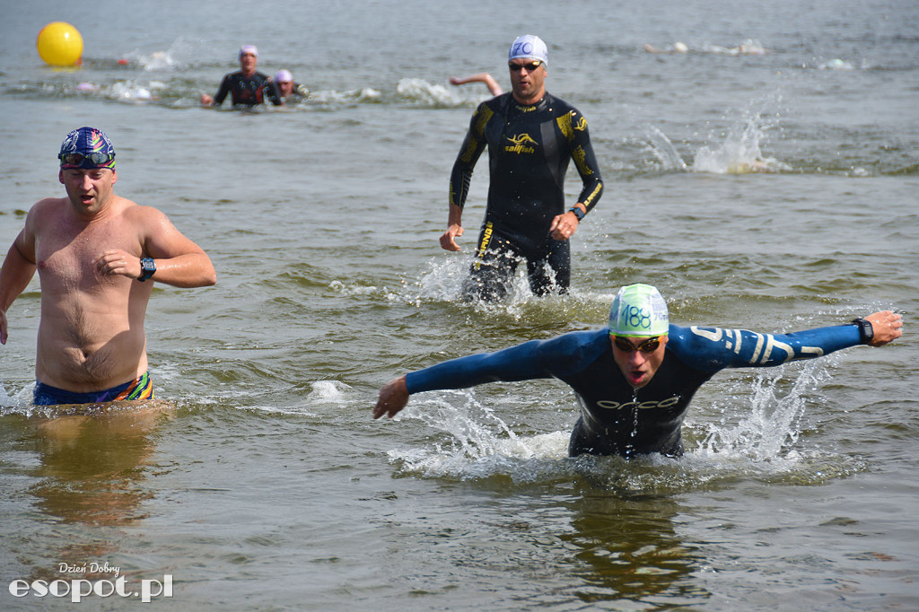 Zawody pływackie dookoła Molo - Sopot Timex Cup 2018