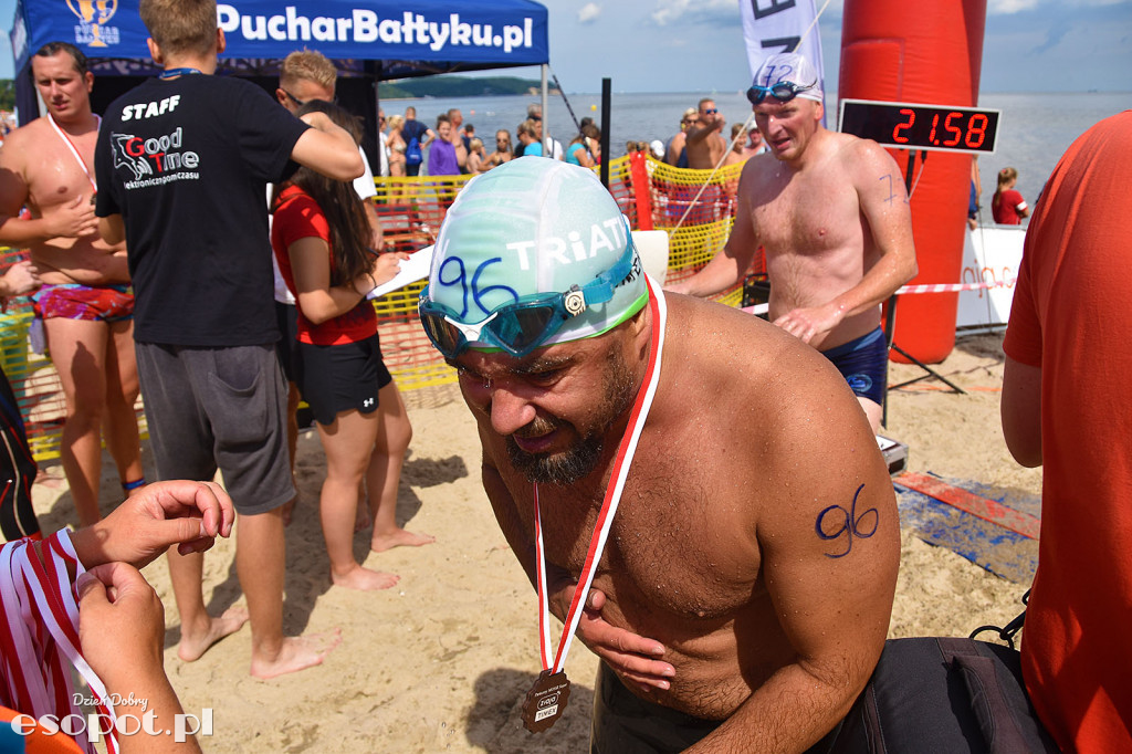 Zawody pływackie dookoła Molo - Sopot Timex Cup 2018