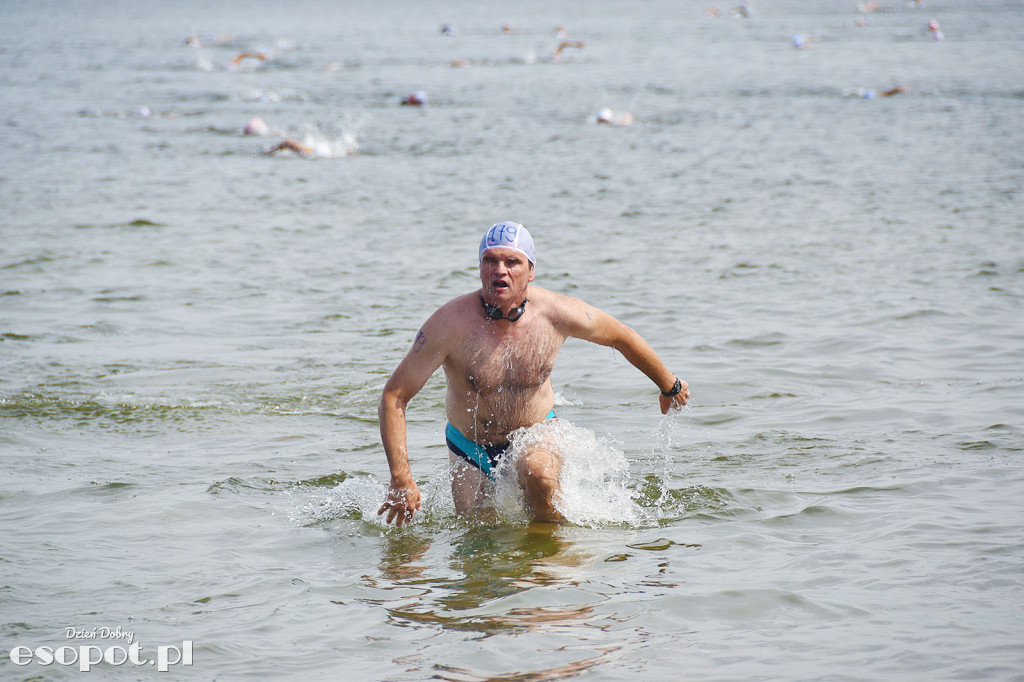 Zawody pływackie dookoła Molo - Sopot Timex Cup 2018