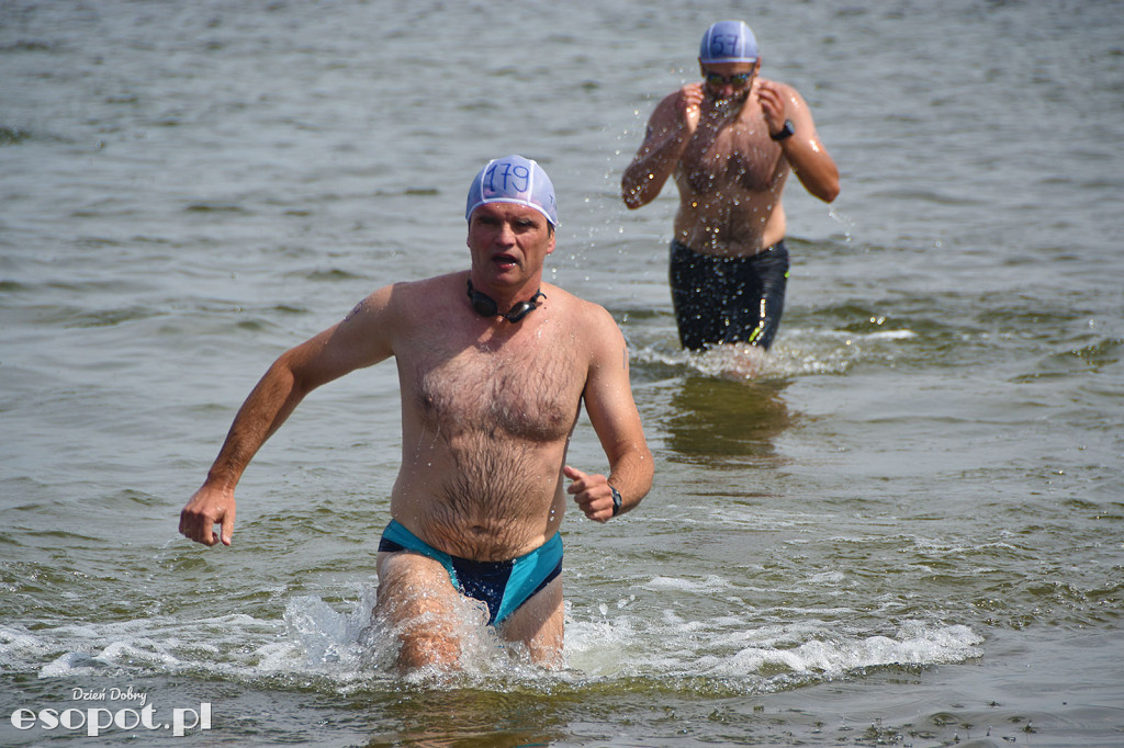 Zawody pływackie dookoła Molo - Sopot Timex Cup 2018