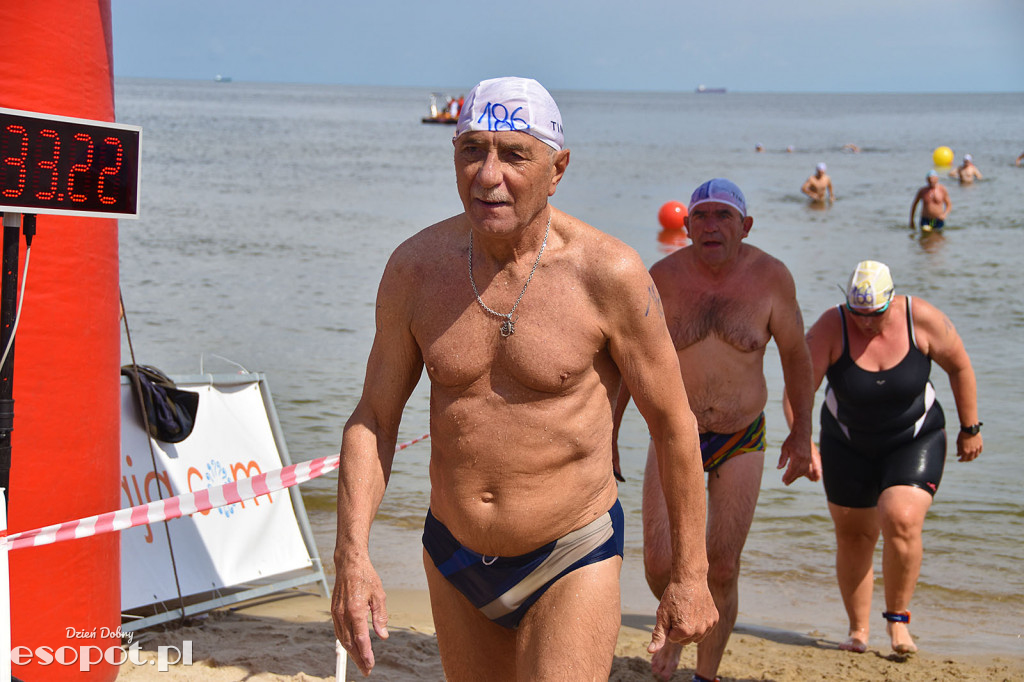 Zawody pływackie dookoła Molo - Sopot Timex Cup 2018