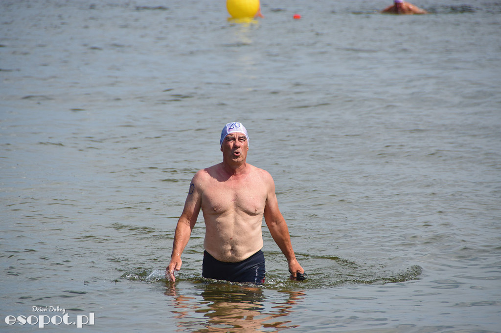 Zawody pływackie dookoła Molo - Sopot Timex Cup 2018