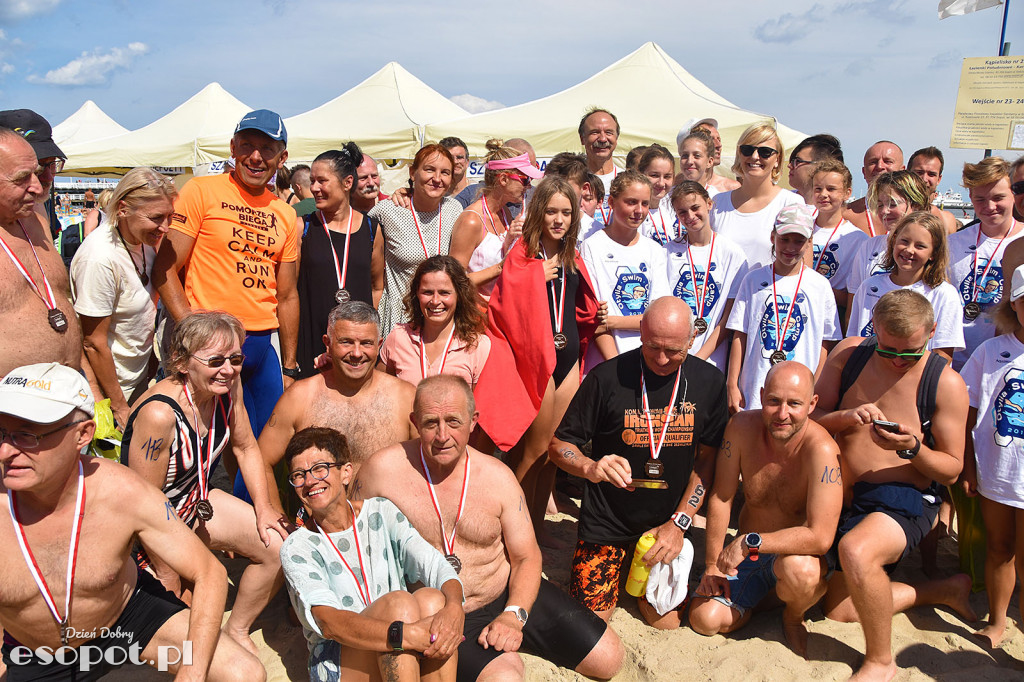 Zawody pływackie dookoła Molo - Sopot Timex Cup 2018