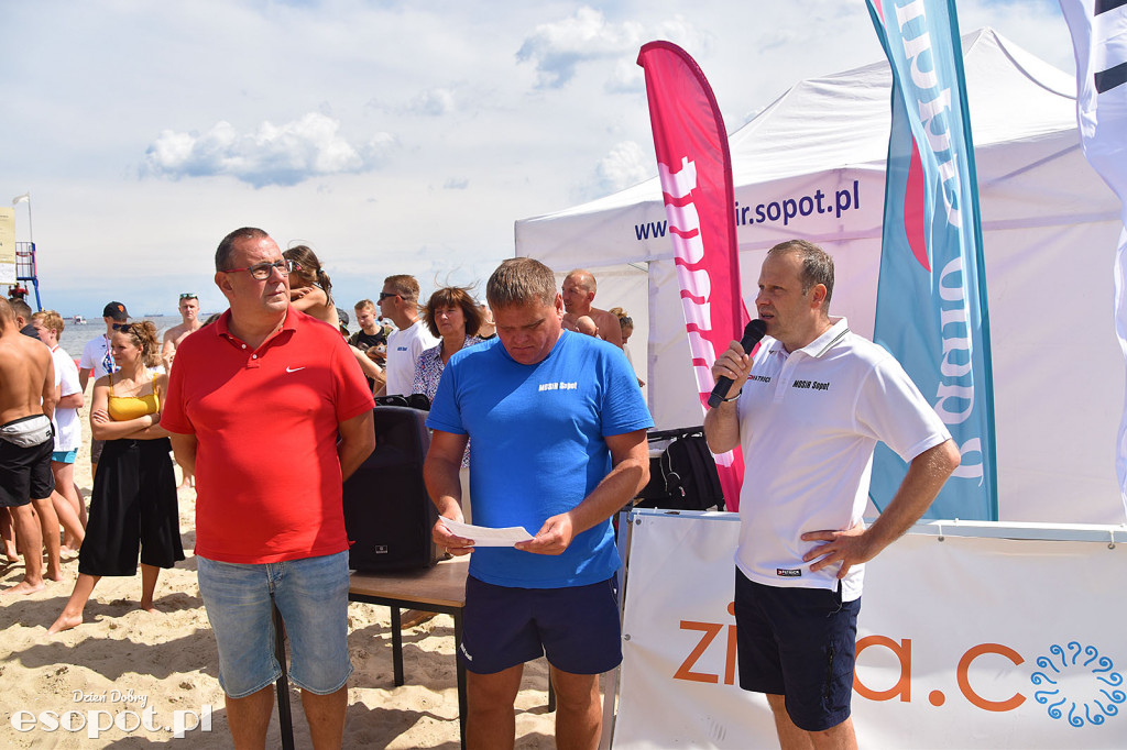 Zawody pływackie dookoła Molo - Sopot Timex Cup 2018