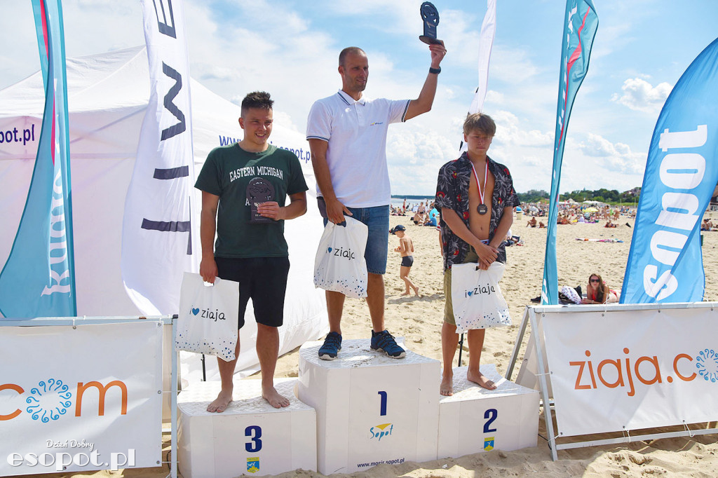 Zawody pływackie dookoła Molo - Sopot Timex Cup 2018