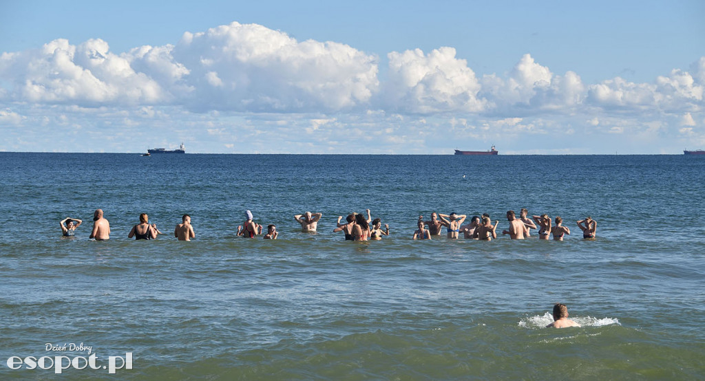 Rozpoczęcie sezonu Morsowania Sopot 2018 [FOTOGALERIA]