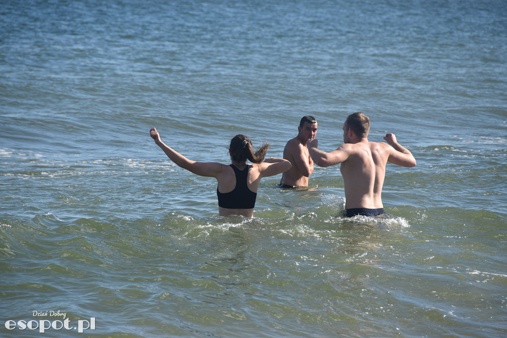 Rozpoczęcie sezonu Morsowania Sopot 2018 [FOTOGALERIA]