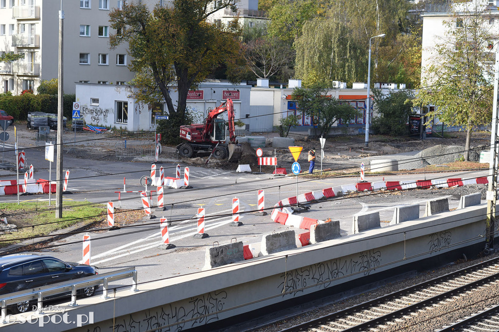 Przebudowa dróg na Kamiennym Potoku