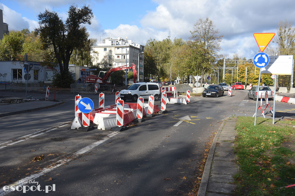 Przebudowa dróg na Kamiennym Potoku
