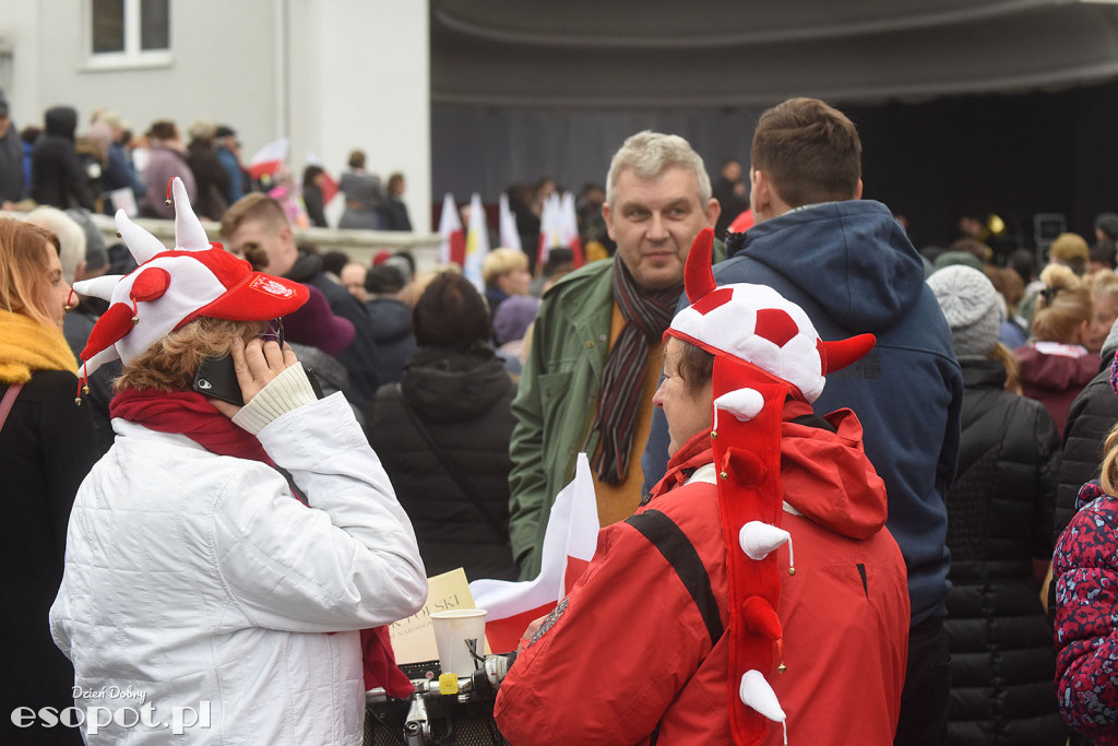 Sopot uroczyście uczcił 100-lecie odzyskania niepodległości [FOTORELACJA]