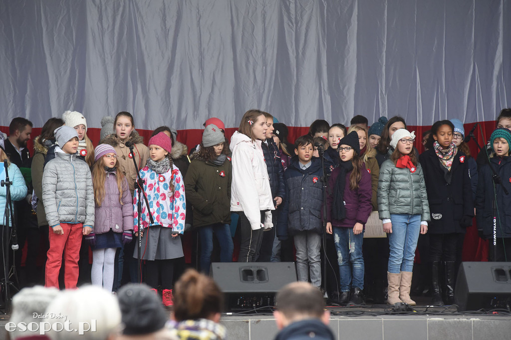 Sopot uroczyście uczcił 100-lecie odzyskania niepodległości [FOTORELACJA]