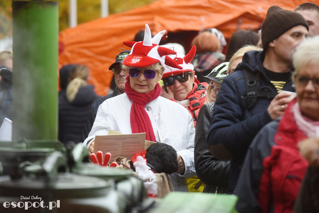 Sopot uroczyście uczcił 100-lecie odzyskania niepodległości [FOTORELACJA]