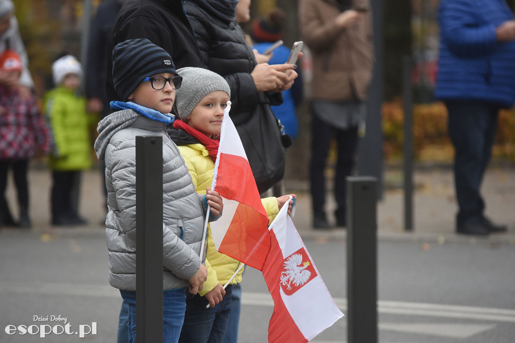 Sopot uroczyście uczcił 100-lecie odzyskania niepodległości [FOTORELACJA]