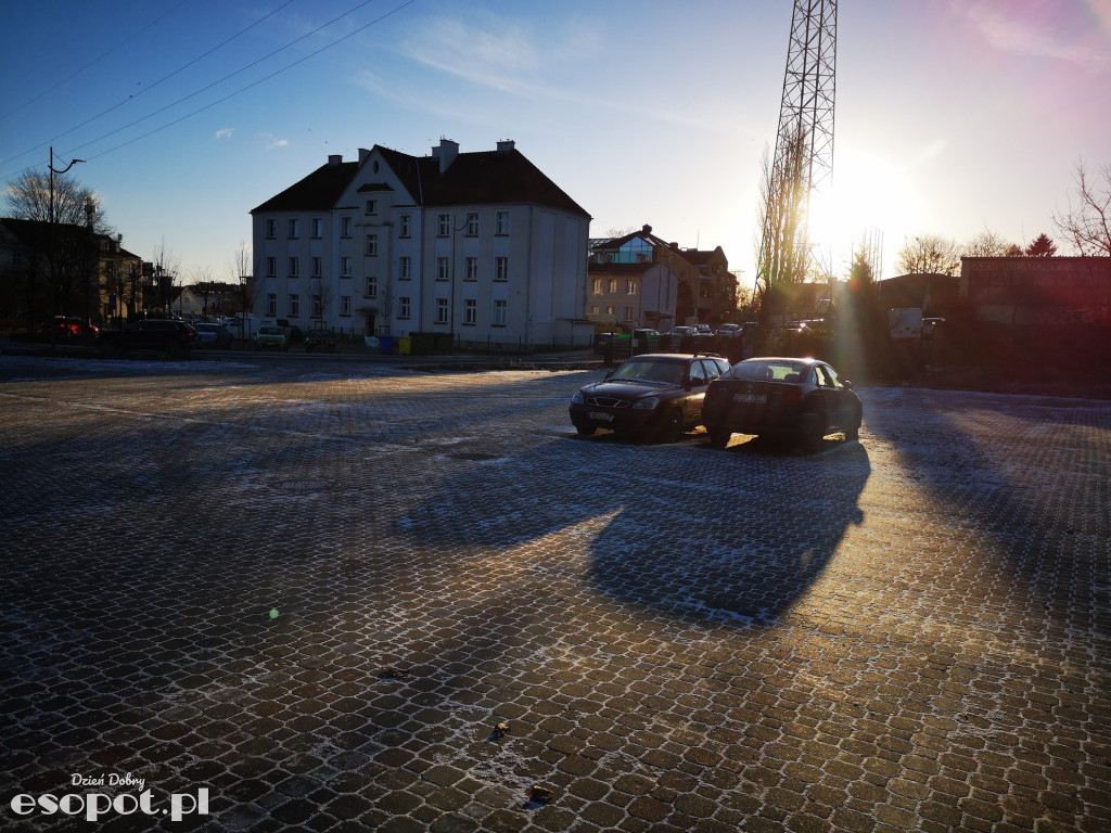 Parking strzeżony przy ul. Reja