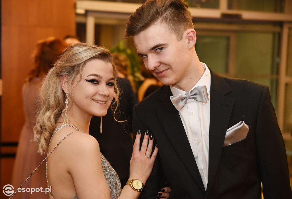 Studniówka 2019  - Zespół Szkół Nr 1 im. Marii Skłodowskiej-Curie w Sopocie [FOTO]