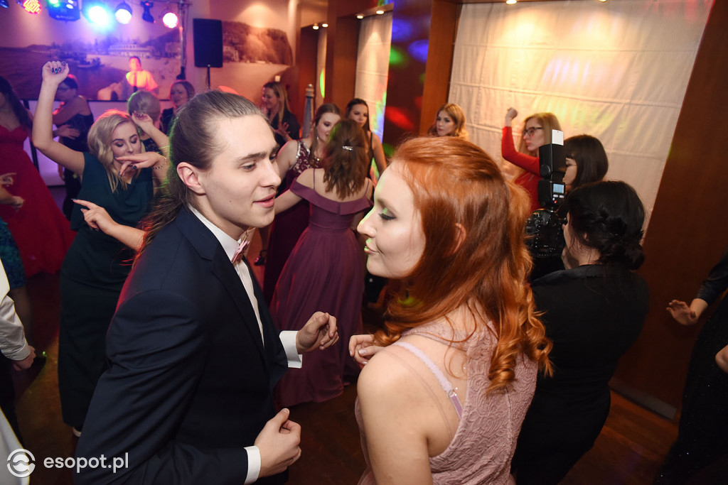 Studniówka 2019  - Zespół Szkół Nr 1 im. Marii Skłodowskiej-Curie w Sopocie [FOTO]