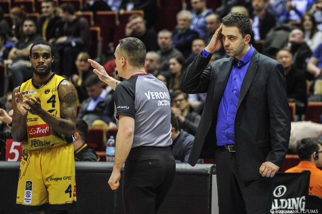Mecz Trefl Sopot kontra Miasto Szkła Krosno