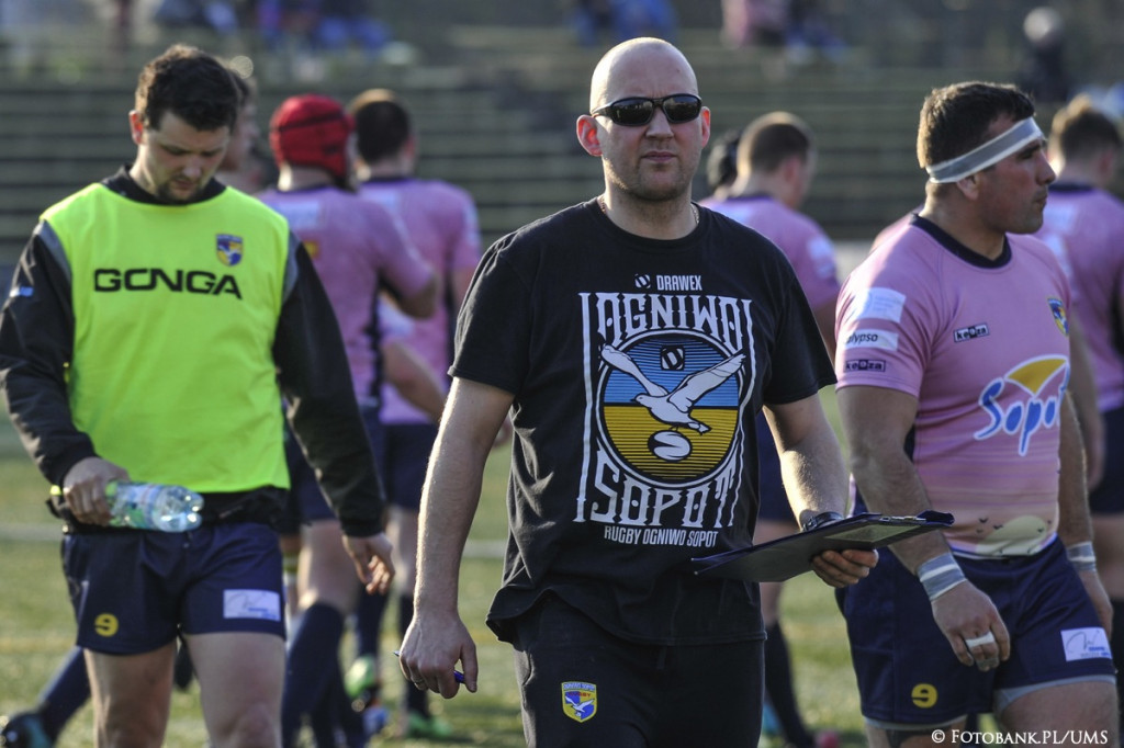 mecz rugby Ogniwo Sopot - KS Budowlani Łódź