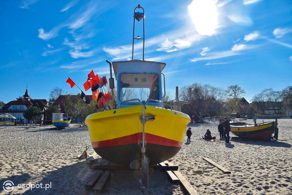 Świąteczny spacer nad morzem. Słoneczny Sopot [FOTOGALERIA]