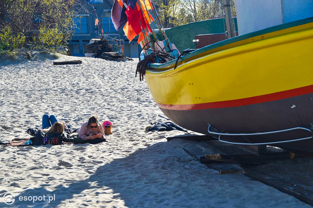 Świąteczny spacer nad morzem. Słoneczny Sopot [FOTOGALERIA]