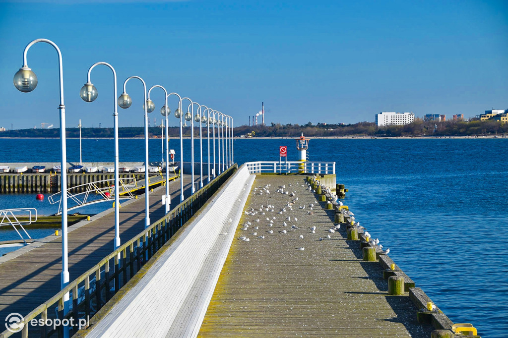 Świąteczny spacer nad morzem. Słoneczny Sopot [FOTOGALERIA]