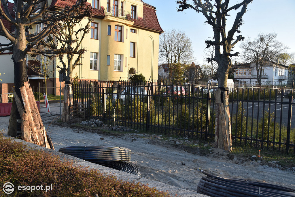 Sopot przebudowa alejki nadmorskiej 2019