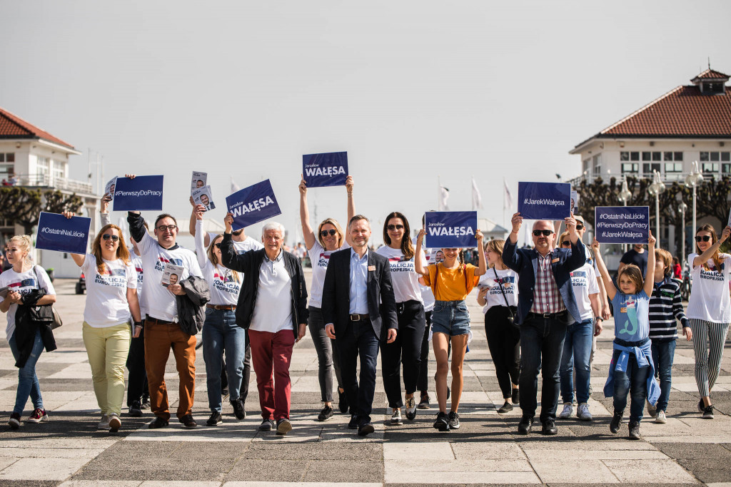 Wizyta Jarosława Wałęsy w Sopocie