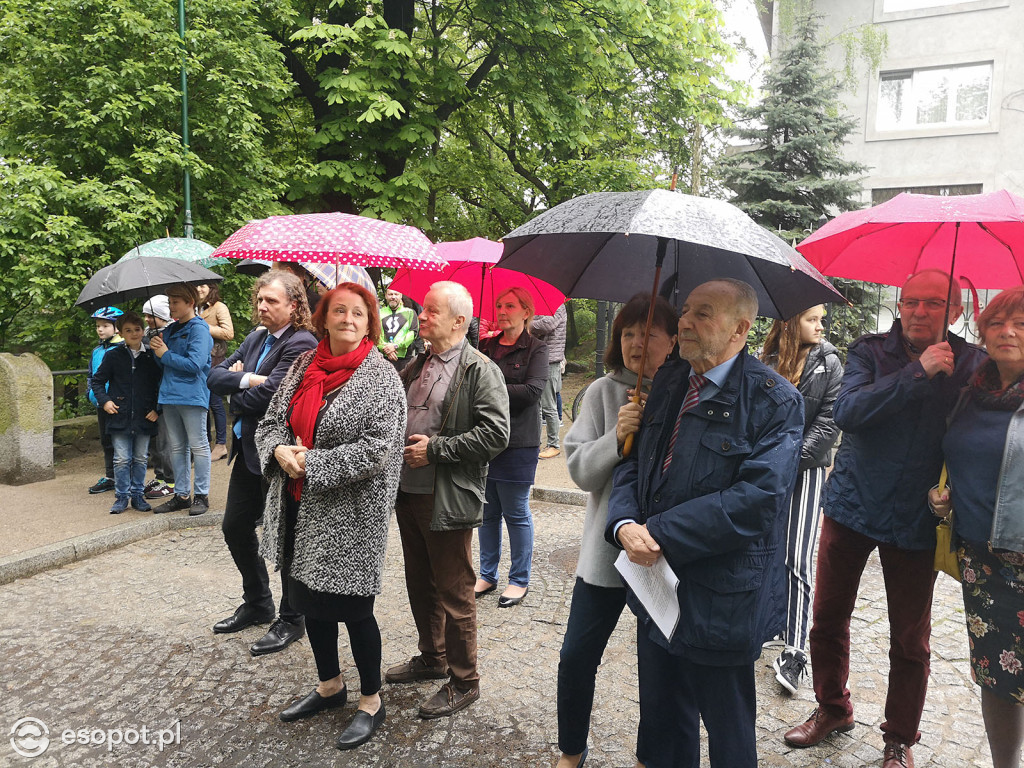 Wąwóz im. Profesora Stefana Hermana - uroczyste nadanie imienia / Sopot 2019