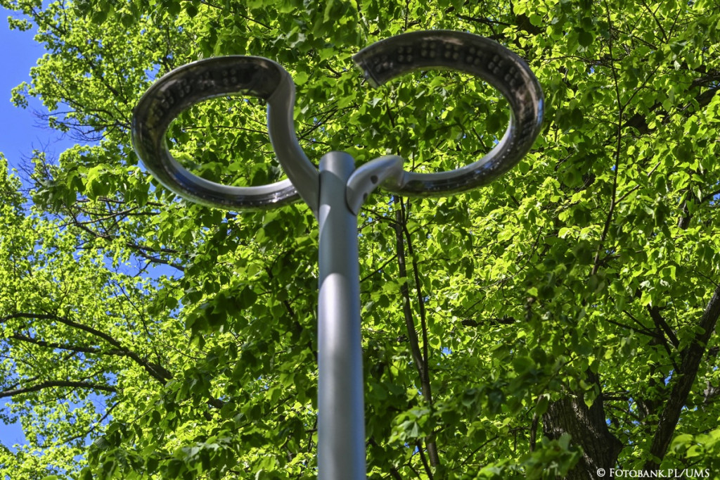 Nowe lampy w Parku Północnym