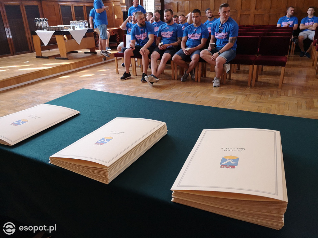 Ogniwo Sopot uhonorowane za osiągnięcia przez Prezydenta Miasta [FOTOGALERIA]