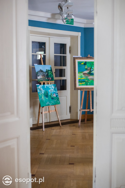 Architekci malują Kaszuby - Wystawa zbiorowa w Dworku Sierakowskich [FOTOGALERIA]