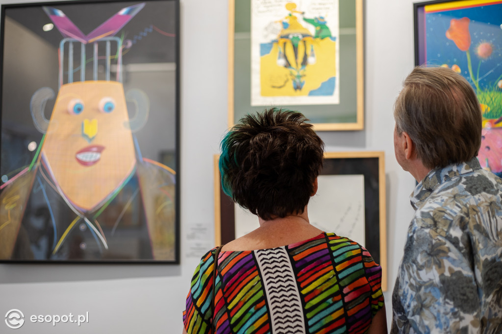 Wernisaż wystawy Dudi Andrzej Dudziński Sopot 2019 [FOTOGALERIA]