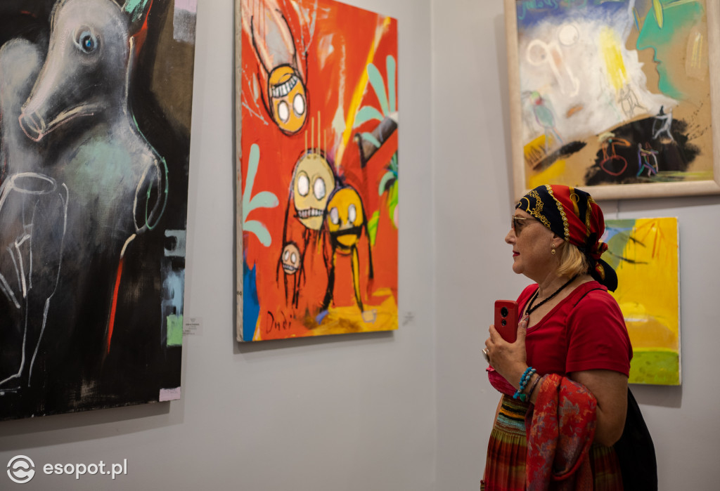 Wernisaż wystawy Dudi Andrzej Dudziński Sopot 2019 [FOTOGALERIA]