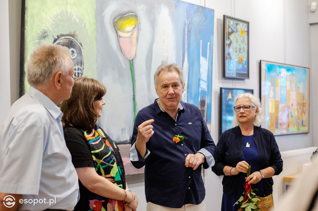 Wernisaż wystawy Dudi Andrzej Dudziński Sopot 2019 [FOTOGALERIA]