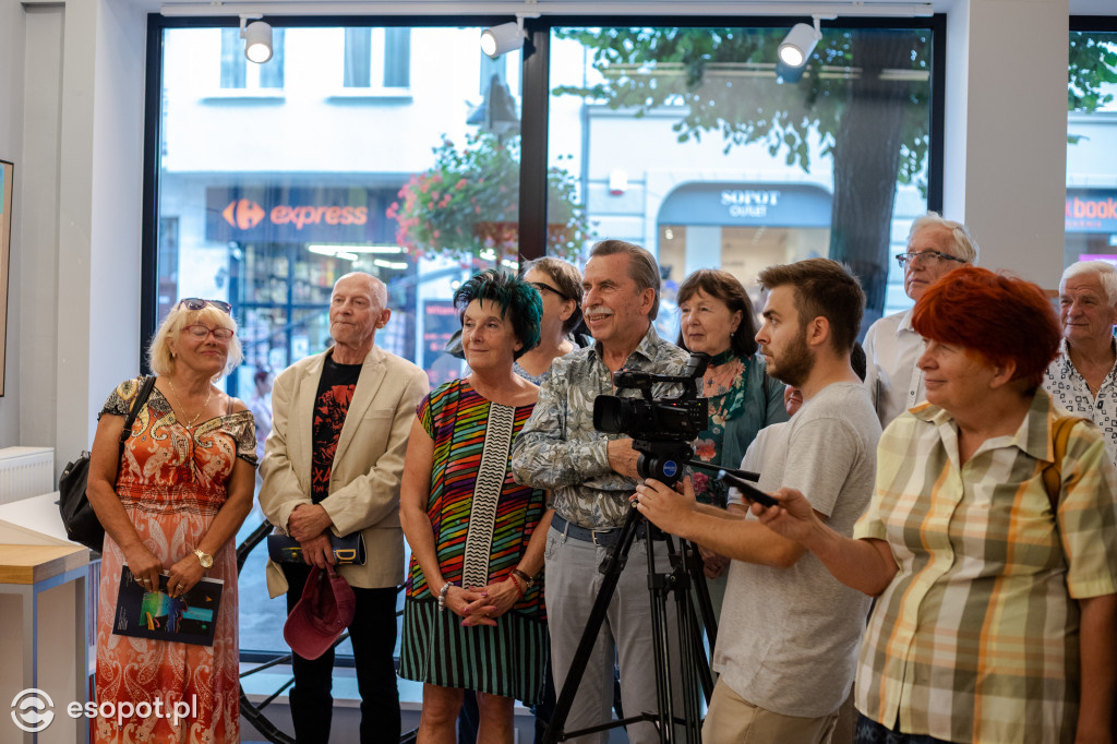 Wernisaż wystawy Dudi Andrzej Dudziński Sopot 2019 [FOTOGALERIA]