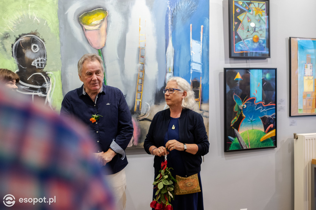 Wernisaż wystawy Dudi Andrzej Dudziński Sopot 2019 [FOTOGALERIA]