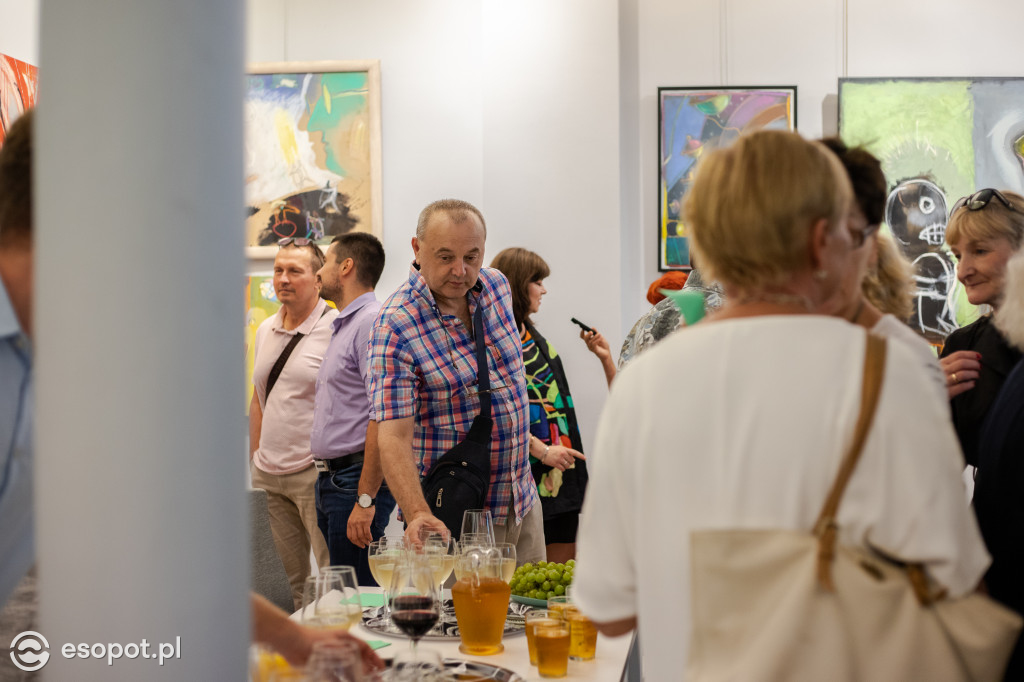 Wernisaż wystawy Dudi Andrzej Dudziński Sopot 2019 [FOTOGALERIA]