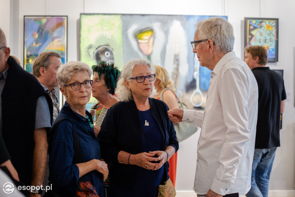 Wernisaż wystawy Dudi Andrzej Dudziński Sopot 2019 [FOTOGALERIA]