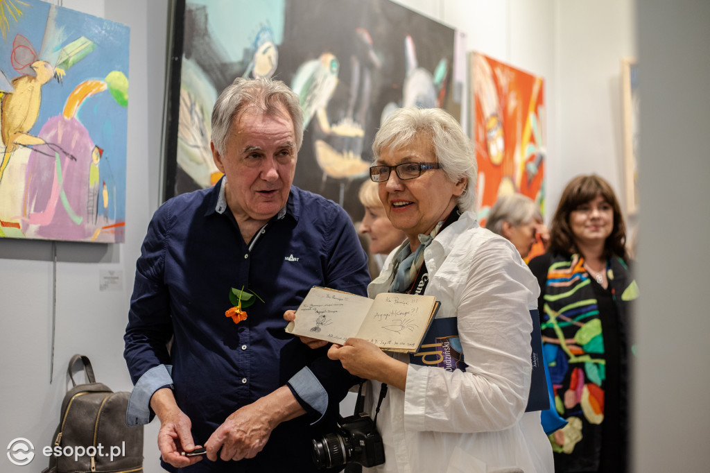 Wernisaż wystawy Dudi Andrzej Dudziński Sopot 2019 [FOTOGALERIA]