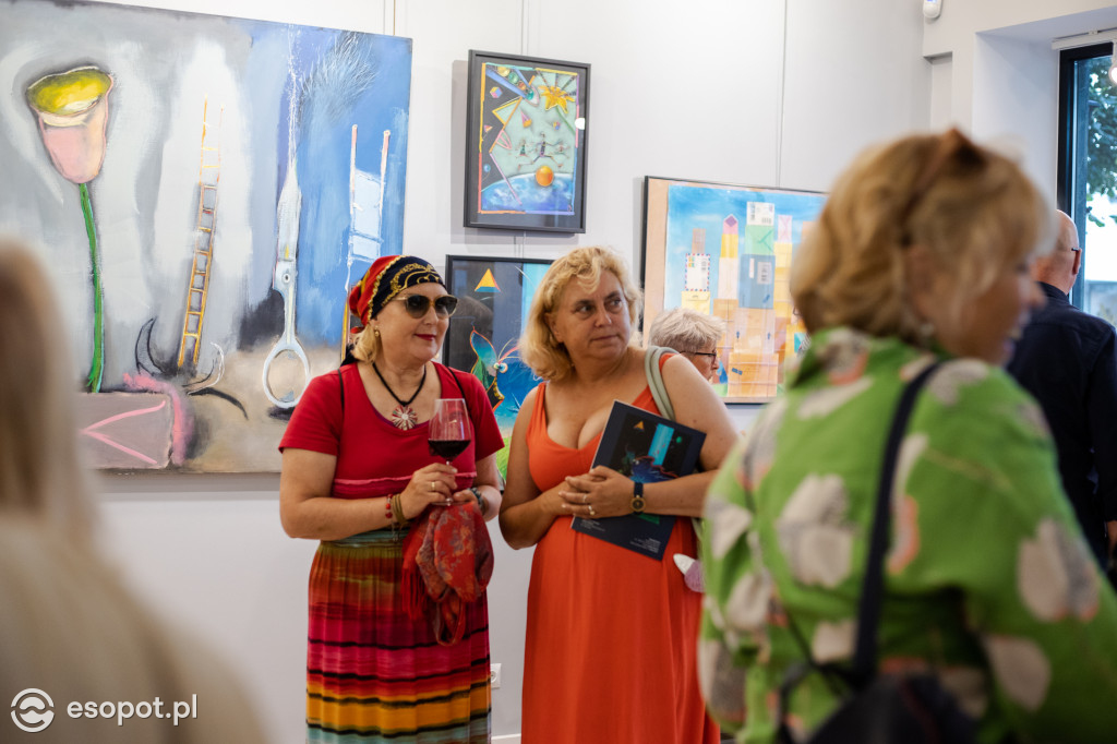 Wernisaż wystawy Dudi Andrzej Dudziński Sopot 2019 [FOTOGALERIA]
