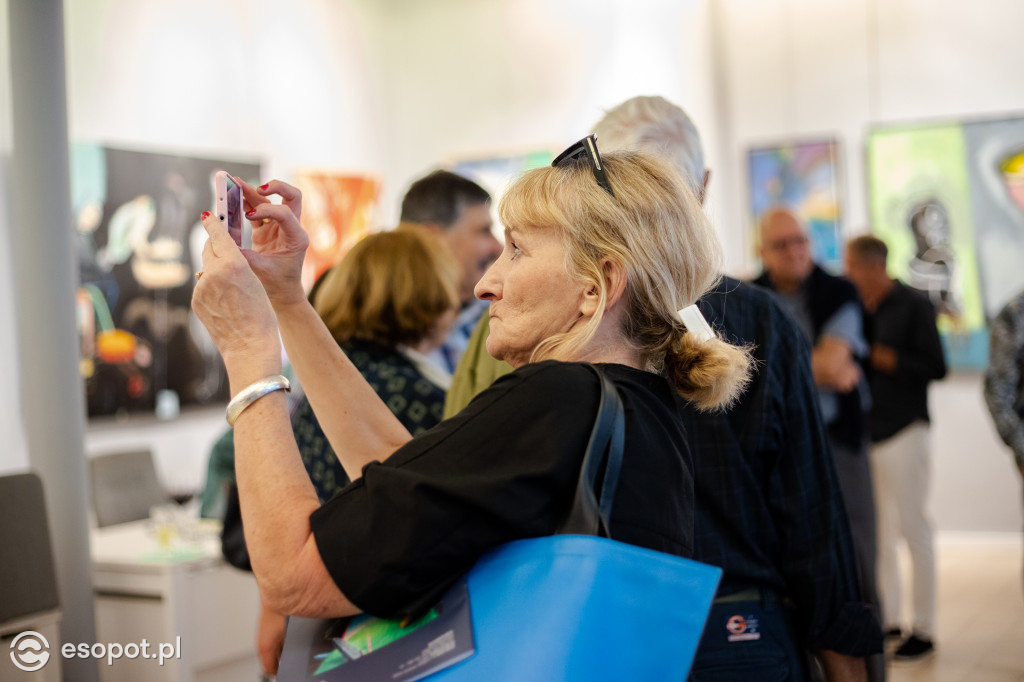 Wernisaż wystawy Dudi Andrzej Dudziński Sopot 2019 [FOTOGALERIA]
